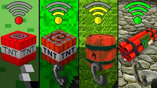 tnt with different Wi-Fi in Minecraft
