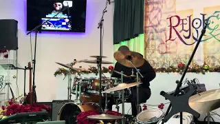 Josh Mayfield on drums pt.2🔥| Gospel mashup | Lynchburg Holiday Drum Clinic 2023