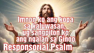 June 2 2024 Responsorial psalm "Imnon ko ang kopa sa kaluwasan