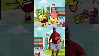 Skibidi bop bop yes yes yes vs Spongebop with Patrick dance battle