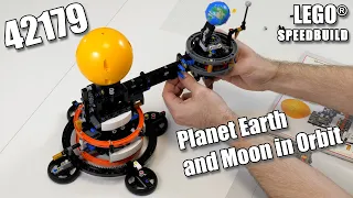 LEGO 42179 Speedbuild | LEGO Planet Earth and Moon in Oribit | Speed Build 42179 LEGO Technic 2024