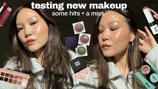 WORTH THE HYPE? | viral givenchy powder + luxury beauty, k beauty, & an eye look gone awry