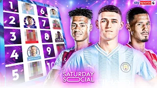 Ranking the 10 BEST players in the Premier League this season 🔥 | Saturday Social