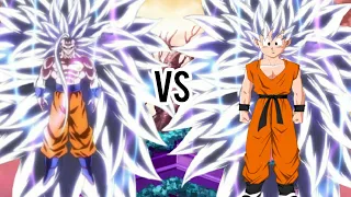 Who is Strongest Goku vs Goten all forms to Infinity #goku #goten #dbs