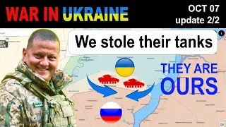 07 Oct: Ukrainians CAPTURED RUSSIAN TANKS | War in Ukraine Explained