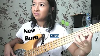 "New Born" - MUSE (Bass Cover by Nissa Hamzah)