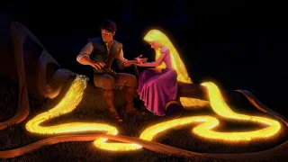 Tangled (2010) | Rapunzel and Flynn Reveal Their Secrets | Healing Incantation | 4K 2160p TrueHD 7.1