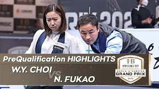 PQ - 최완영 Wan Young CHOI vs 푸카오 노리코 Noriko FUKAO. H/L