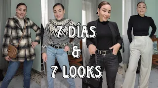 7 DÍAS 7 LOOKS PARA DIARIO/  LOOKS PARA TODA LA SEMANA.