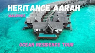 Heritance Araah -  Maldives  | Overwater Residence Room Tour