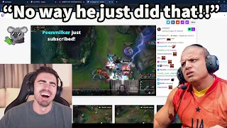 Midbeast Reacts To Tyler1's Reaction Of His Fail Flash Against Him!!