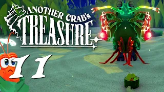 Another Crab's Treasure 🦀 Let's Play - Part 11 - Curdled Carbonara Connoiseur and Grovekeeper Topoda