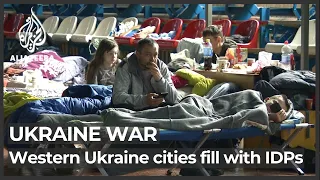 Western Ukrainian cities fill with IDP in need of aid