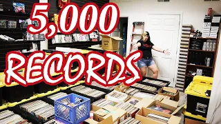 We Just bought 5000 Records! Let's take a look at this insane vinyl collection