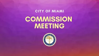 Commission Meeting - January 14, 2021 - Afternoon Session