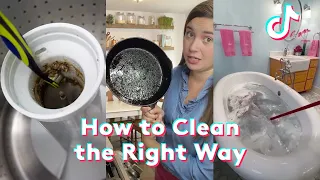 16 Expert Cleaning Tips 🧽 | How To Clean The Right Way | TikTok Compilation | Southern Living