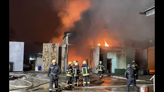 Масштабный пожар в Харькове локализовали, пострадавших нет.