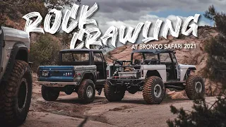 Hardcore Rock Crawling at Moab Bronco Safari 2021