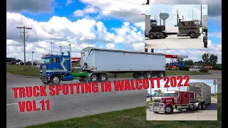 Truck Spotting In Walcott 2022 Vol.11