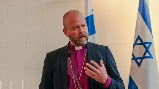 Piispa Teemu Laajasalon puhe Israel-solidaarisuusjuhlassa 29.10.2023