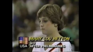 Mary Lou RETTON (USA) UB - 1984 Olympics Los Angeles EF