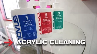 Revive Your Acrylic and Plastic Products with Novus Acrylic Cleaning Products - Laser Tutorial