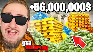 КАК ЭТО РАБОТАЕТ??? ВЫИГРАЛ 56.000.000$ СЕКРЕТНОЙ ТАКТИКОЙ! (GTA 5 RP)