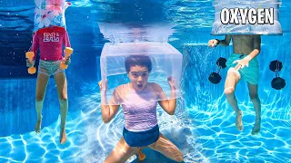 How Long Can You Survive Under Water?!