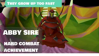 They Grow Up Too Fast Hard Combat Achievement- OSRS