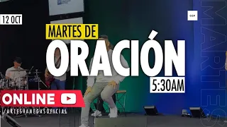 MARTES DE ORACIÓN 5:30 AM | Arlés Vanegas | 12 Octubre 2021