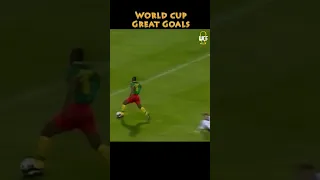 Cracker from Njanka! - Cameroon vs Austria (World Cup 1998) | #Shorts