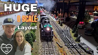 The world's oldest model Lionel Railroad Club: Huge O scale layout