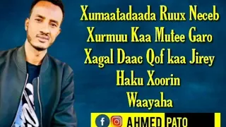 XARIIR AXMED || IFKA IGU XANAANEE || 2020 lyrics