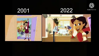 The proud family intro 2001 vs 2022 intro