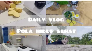 Daily Vlog‼️KEGIATAN IBU RUMAH TANGGA | MEMBUAT SARAPAN SEHAT & MENU MAKAN SIANG KELUARGA