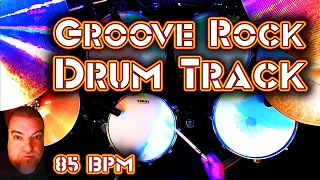 Backing Track - Groove Rock Drum Track 85 BPM