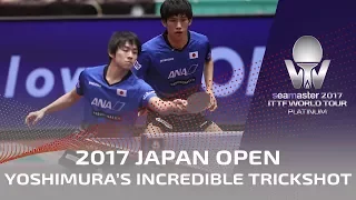 2017 Japan Open | Yoshimura's incredible trickshot