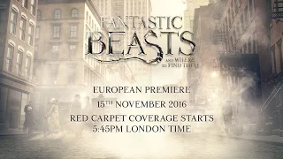 Fantastic Beasts And Where To Find Them: Live European Premiere from London