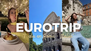 VLOG: Chegamos Italia - Perrengues, primeiro dia em Roma, tour e comprinhas.