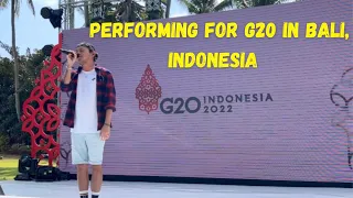 EKI - PERFORMING FOR G20 IN BALI, INDONESIA 🇮🇩