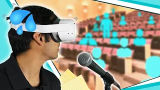 Practice Public Speaking In Virtual Reality?! Ovation VR Review