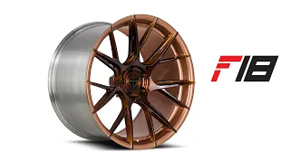 Blaque Diamond Wheels | BD-F18 Sable Brown/Rose Gold | Flow-Forged Series