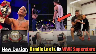 Brodie Lee Jr First Promo😍!Marko stunt vs Brodie Lee Jr😳!New TNT Design😘!AEW Best Match!AEW Updates!