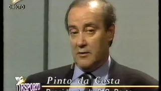 FCP Campeão 92/93 - Directo RTP 6/6 - Entrevista a Pinto da Costa