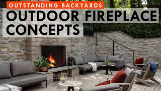 Top 100+ Modern Outdoor Fireplace Design Ideas for your Backyard 2024