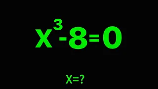 X=? What is the value of X in this exponential equation?  #mathtricks
