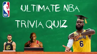 The Ultimate NBA Trivia Quiz | Test Your NBA Knowledge 🏈❤👌