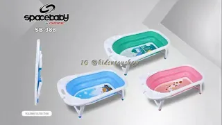 FOLDING BATHTUB SPACEBABY SB-322 BAK MANDI BAYI