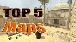 Top 5 Most Popular Maps in Counter Strike Source CSS