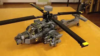 MOC Review: Lego AH-64D Apache helicopter by Chieftain
